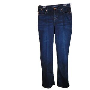Rock & Republic Kendra Curvy Bootcut Jeans Dark Wash 12L
